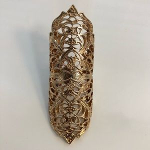 Forever 21 Gold Filigree Ring